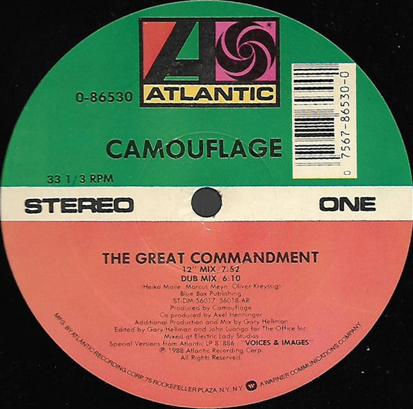 Camouflage - The Great Commandment (1988, US)
