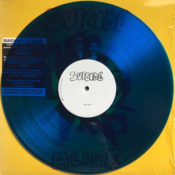 Suicide - 1/2 Alive (2003, Blue Vinyl)