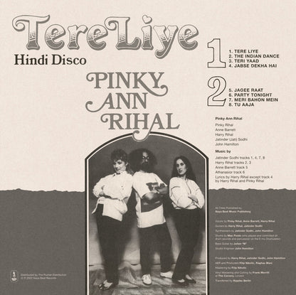 Pinky Ann Rihal – Tere Liye (Hindi Disco)