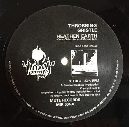 Throbbing Gristle - Heathen Earth 1983,. UK, Mute Records