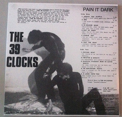 The 39 Clocks - Pain it Dark (2013, vinyl, no poster)