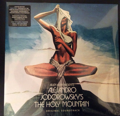 The Holy Mountain Original Soundtrack 2016 blue transparent reissue