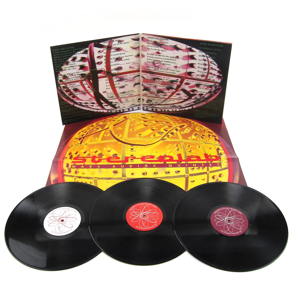 Stereolab - Mars Audiac Quintet triple LP