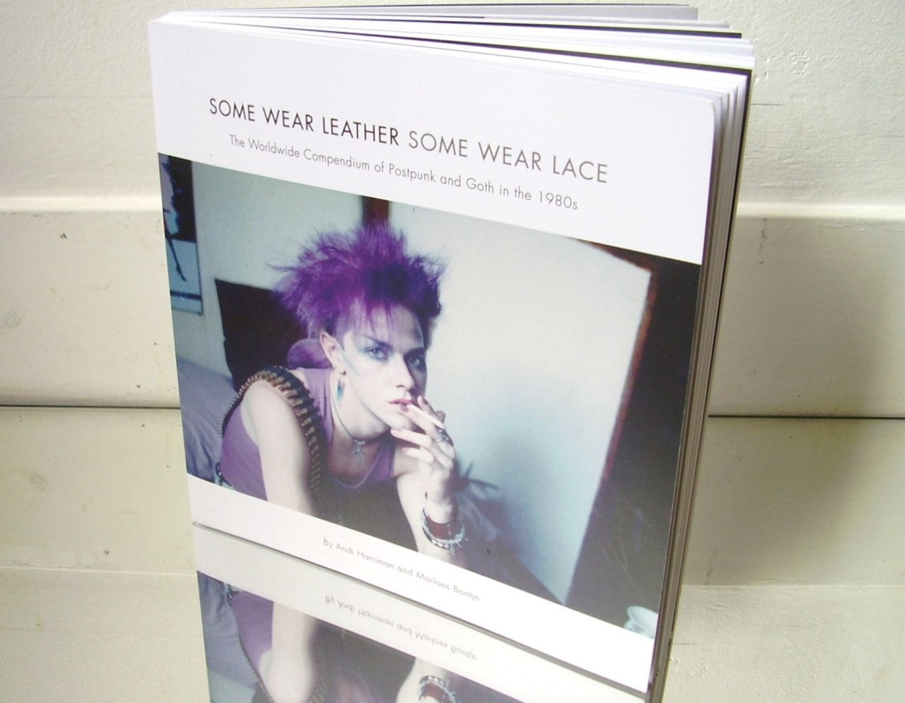 Some Wear Leather Some Wear Lace, signed copy!