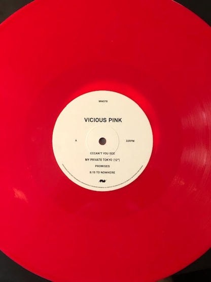 Vicious Pink - 2xLP Minimal Wave reissue, booklet, pink vinyl