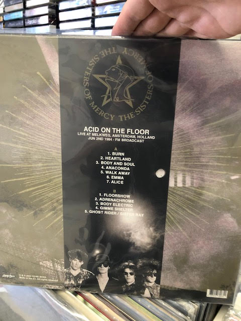 Sisters of Mercy - Acid on the Floor, radio broadcast 1984