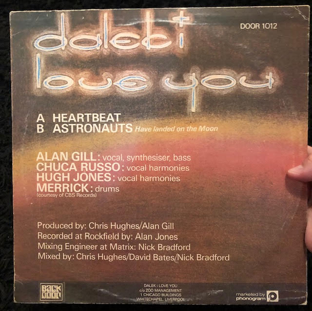Dalek I Love You* – Heartbeat, 1981 UK